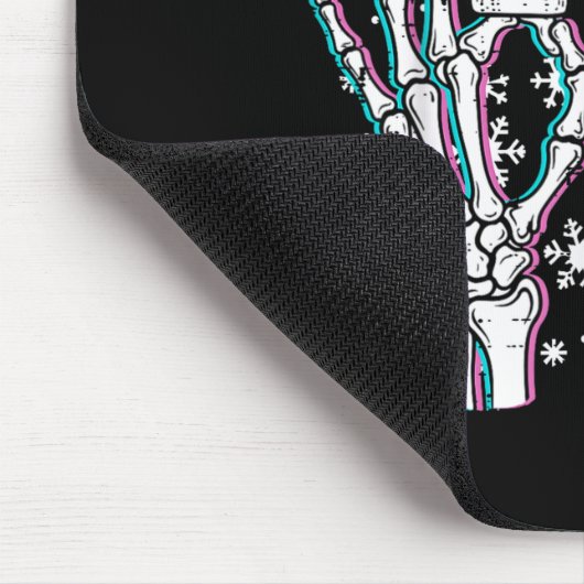 Skeleton 67 Meme Funny Christmas 6 7 Boys Youth Te Mousepad (Ecke)