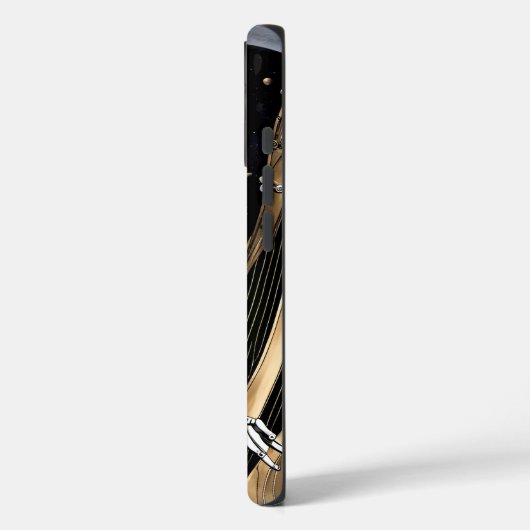 Skeleton and Harp I Case-Mate iPhone Hülle (Rückseite / Links)