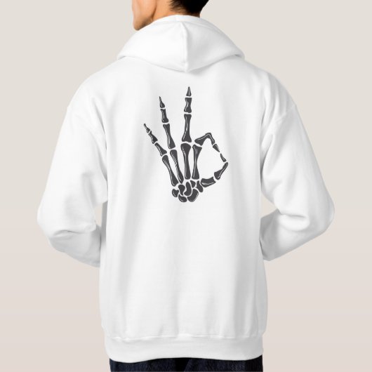 Skeleton Art Hoodie (Rückseite)