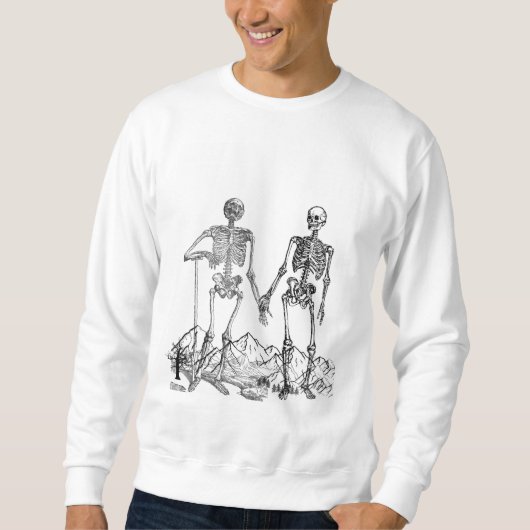 Skeleton Art Sweatshirt (Vorderseite)