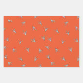 Skeleton ASL ILY Händlerpapier Geschenkpapier Set (Vorderseite 2)