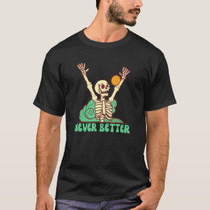 Skeleton ästhetische Grafische Soft Grunge Emo Got T-Shirt