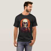 Skeleton Astronaut Occupy Mars in Space Astronaut T-Shirt (Vorne ganz)