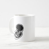SKELETON BABY KAFFEETASSE (Vorderseite Links)