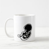 SKELETON BABY KAFFEETASSE (Links)