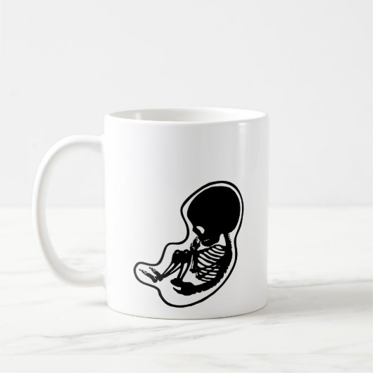 SKELETON BABY KAFFEETASSE (Links)