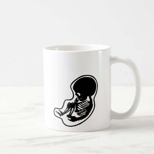 SKELETON BABY KAFFEETASSE (Rechts)