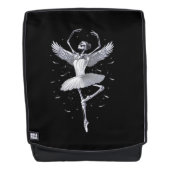 Skeleton Ballerina Rucksack (Vorderseite)