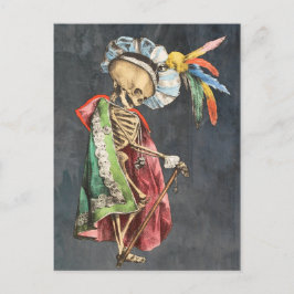 Skeleton Bard of Pu'Shing Bhu'Tons Postkarte