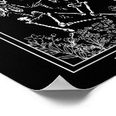 Skeleton Bible Verse Dry Bones Come Alive Christia Poster (Ecke)