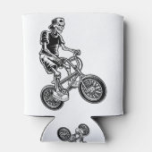 Skeleton Biking Skeleton Dosenkühler (Rückseite)