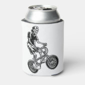 Skeleton Biking Skeleton Dosenkühler (Kanne Rückseite)