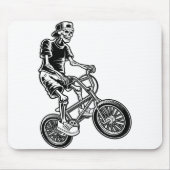 Skeleton Biking Skeleton Mousepad (Vorne)