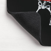 Skeleton Billiards Billiard Pool Snooker Halloween Mousepad (Ecke)
