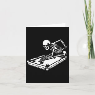Skeleton Billiards Halloween Pool Snooker Billiard Karte