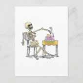 sKeLeToN BiRtHdAy CaKe Postkarte (Vorderseite)