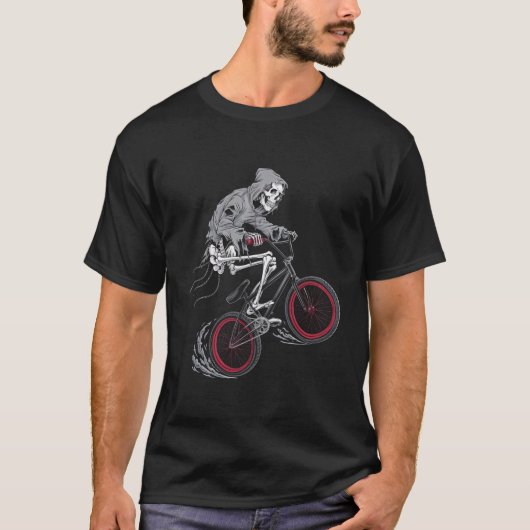 Skeleton BMX Cool Trend T - Shirt (Vorderseite)