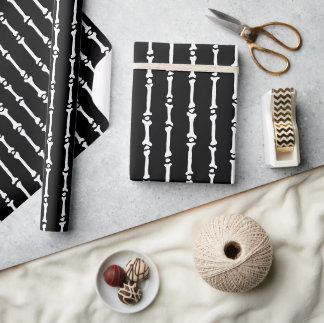 Skeleton Bones Jail Geschenkpapier