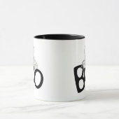 Skeleton Boo Tasse (Zentrum)