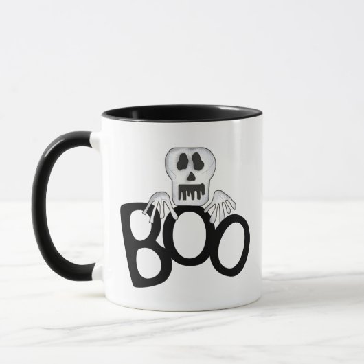 Skeleton Boo Tasse (Links)
