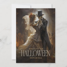 Skeleton Bride Groom Couple Adult Halloween-Party