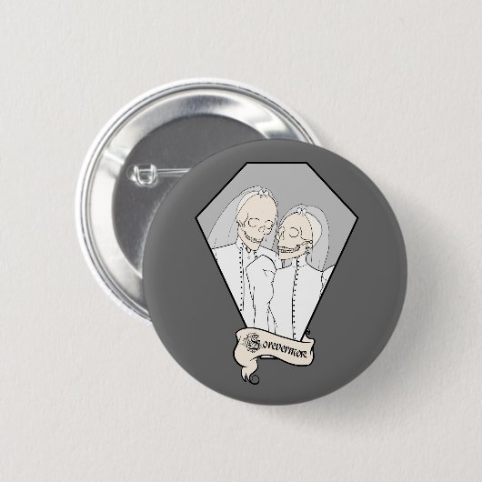 Skeleton Brides Button (Vorne & Hinten)