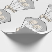 Skeleton Brides Geschenkpapier (Ecke)