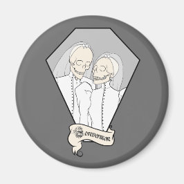 Skeleton Brides Magnet
