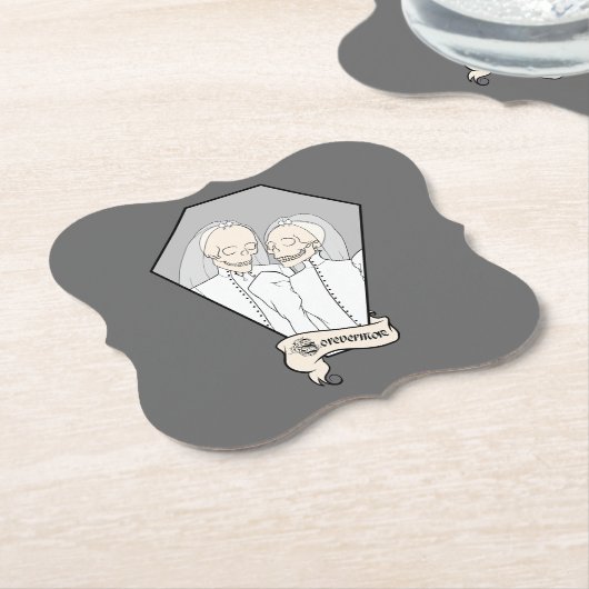 Skeleton Brides Untersetzer (angewinkelt)