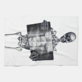 Skeleton Brustradiographie-Geschirrtücher Handtuch (Horizontal)