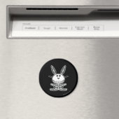 Skeleton Bunny Magnet (In Situ (Geschirrspüler))
