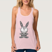Skeleton Bunny Tank Top (Vorderseite)