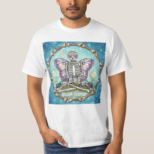 Skeleton Butterfly T - Shirt (Vorderseite)