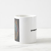 Skeleton Castle Halloween Kaffeetasse (Mittel)