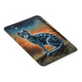 Skeleton Cat Magnet (Rechte Seite)