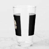 Skeleton Cat Skull kitty Cute Halloween Design Cla Glas (Links)