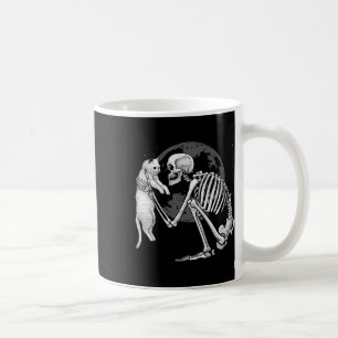 Skeleton Cat Skull Kitty Niedlich Ghost Halloween  Kaffeetasse
