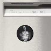 Skeleton Chest Xray Magnet (In Situ (Geschirrspüler))