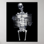 Skeleton Chest Xray Posters Poster (Vorne)