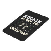 Skeleton Christmas Dance Magnet (Linke Seite)