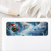 Skeleton Christmas Elf – Creepy Cute Dark Holiday (Insitu)