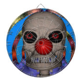 Skeleton Clown Dartscheibe (vorne)