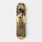 Skeleton Clownskateboard Skateboard (Vorne)