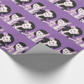 Skeleton Couple Geschenkpapier (Ecke)