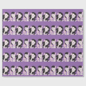 Skeleton Couple Geschenkpapier (Flach)