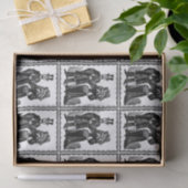 Skeleton Couple - Gewebewrap Seidenpapier (Geschenk)