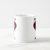 Skeleton Couple individuell angepasst Kaffeetasse (Mittel)