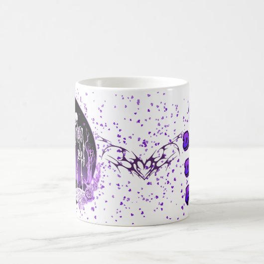 Skeleton Couple Kaffeetasse (Mittel)
