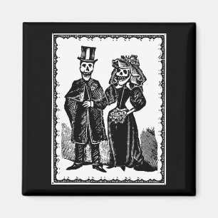 Skeleton Couple - Magnet #1 (Anpassen)