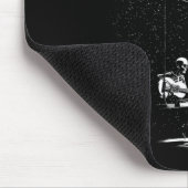 Skeleton Couple Moon Gitarre Halloween Mousepad (Ecke)